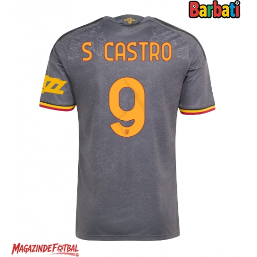 AS Roma Santiago Castro #9 Tricou Fotbal Replică 2026-27 Barbati Treilea AS Roma Santiago Castro #9 Tricou Fotbal Replică 2026-27 Barbati Treilea